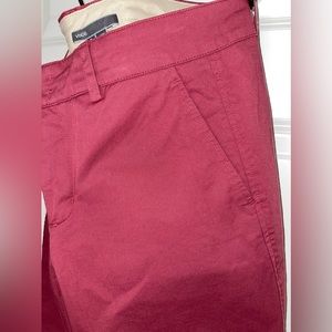 Vince Red Twill Pant
